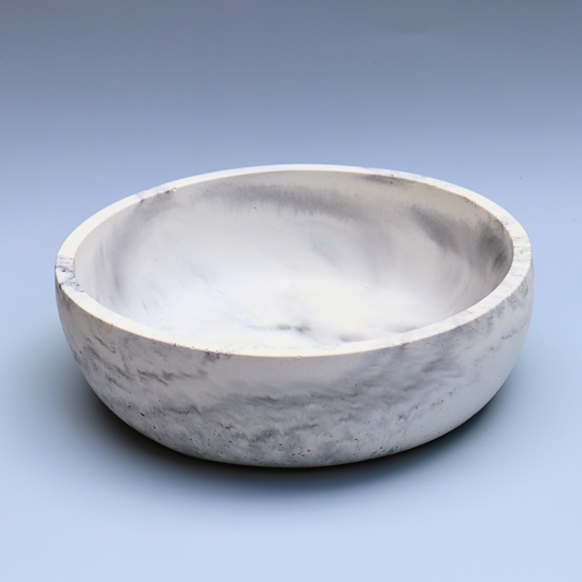 Marble Round Concrete Bowl no.3