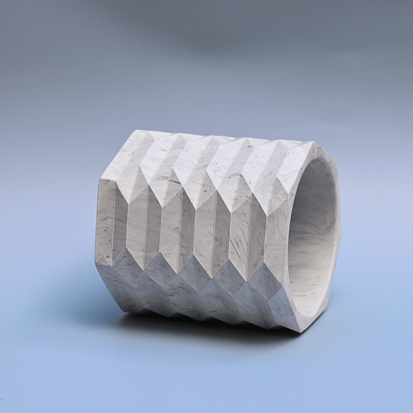 Marble Hexagon Planter