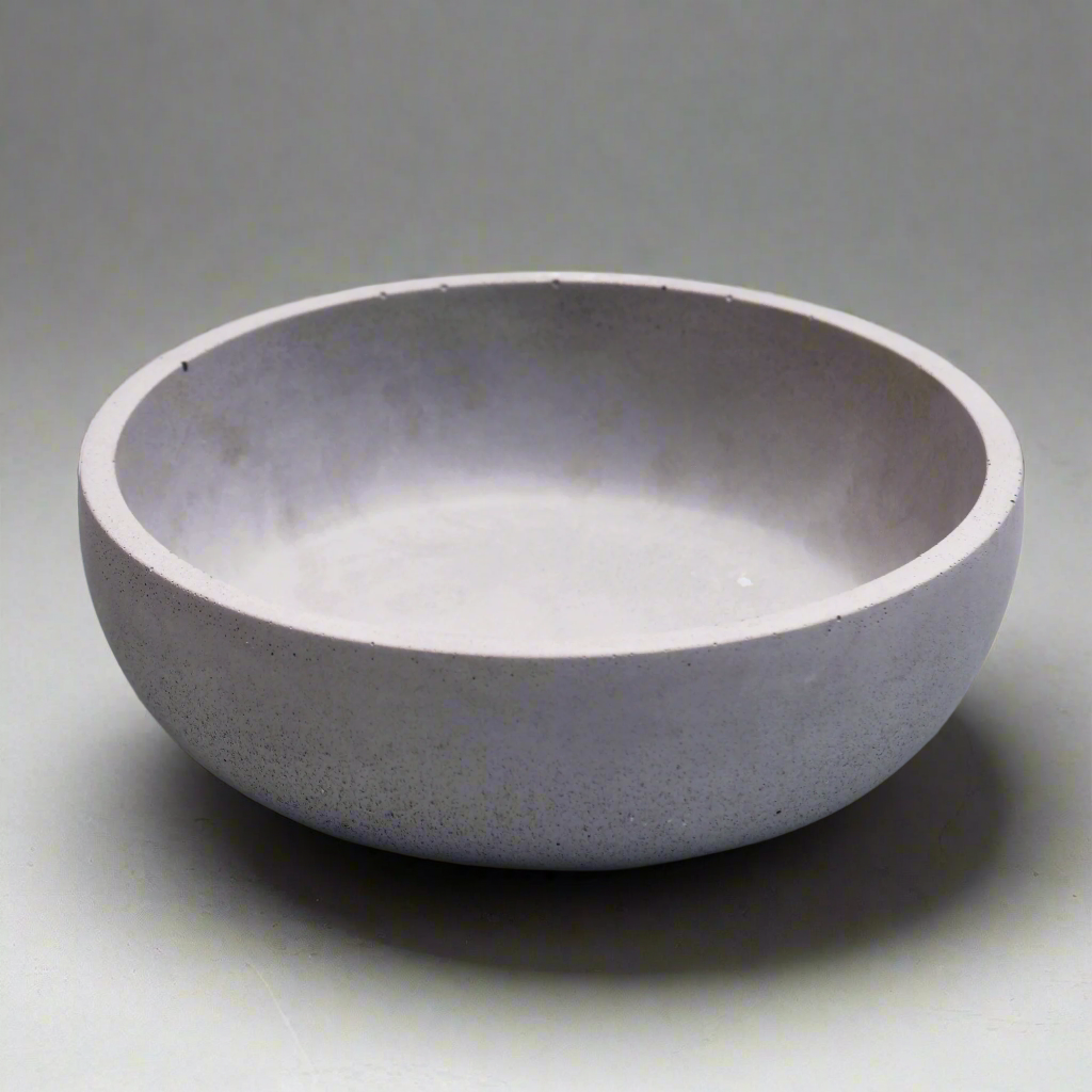 medium concrete bowl