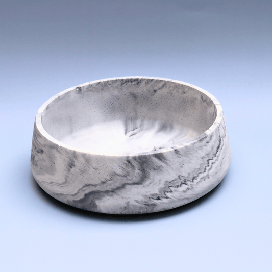 small concrete bowl