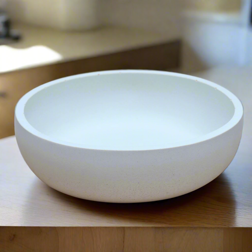 medium concrete bowl